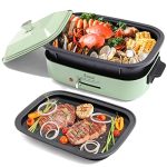 Indoor Smokeless Electric Grill + Electric Hot Pot