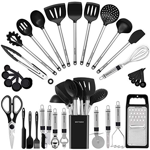 Nonstick 33 Silicone Cooking Utensils