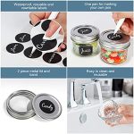 Mini Mason Jars With Silver Separable Lids and Diamond appearance - Image 4