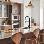 One-Handle High Arc Spring Kitchen Faucet, Matte Black - Image 6