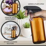 2 Pack Amber Glass Spray Bottles - 16 oz Mist - Image 4