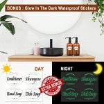 Amber Glass Soap Dispenser with Rustproof Matte Black Stainless Steel Pump - Image 7
