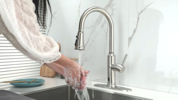 ARRISEA Touchless Kitchen Sink Faucet with Pull Down Sprayer - Image 7