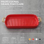 Oven Plates - Set of 4 Baking Trays for Kitchen Use - Image 3
