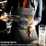 Canvas Kitchen Apron for Men Women - Image 3