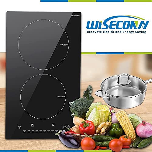 WISECONN 2 Burners Induction Cooktop 120V