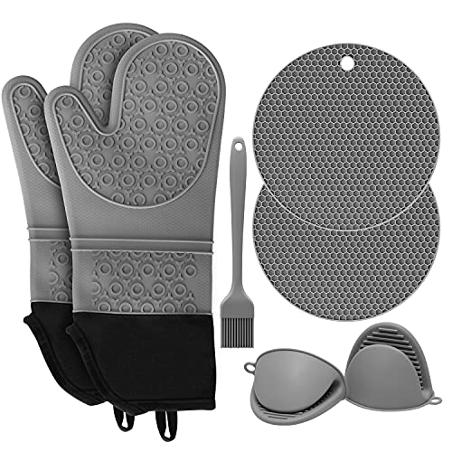 SD SENDAY Silicone Oven Mitts Baking Set