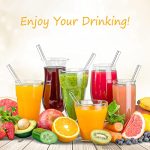 Clear Glass Straws Shatter Resistant - Image 5