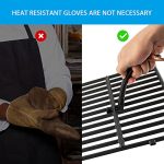 AJinTeby Grill Grate Lifter Cast Iron Universal Cooking Grid - Image 4