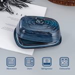 Elegant Porcelain Butter Dish with Handle – Perfect for Countertops & Kitchens - Image 5