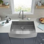 Kitchen Faucet with SelctFlo in Stainless Steel - Image 4