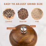 XQXQ Wood Salt and Pepper Mill Set - Image 5