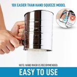 Hand Crank Flour Sifter with Agitator Wire Loop For Baking Cakes - Image 5