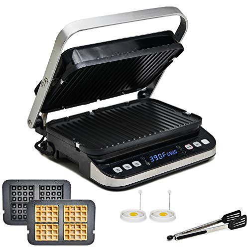 Griddle Panini Press 6-in-1 Digital