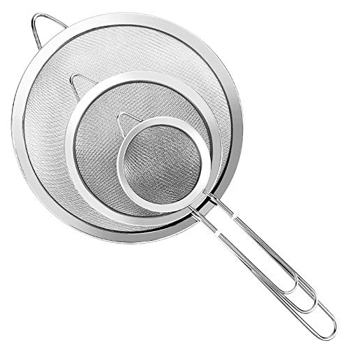Extra Fine Mesh Strainer with Handle