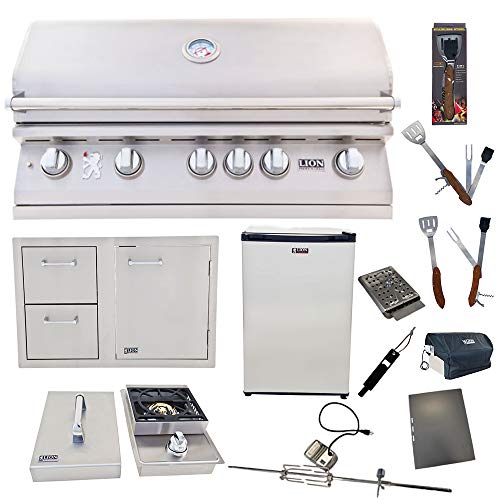 Liquid Propane Grill L90000 with Single Side Burner