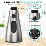 Pull Down Faucet Spray Head 3 Modes Replacement - Image 2