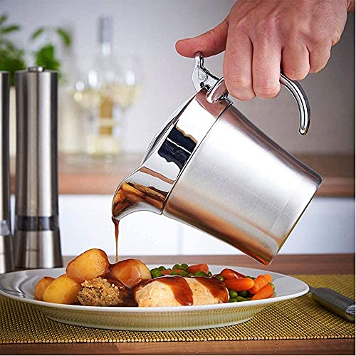 Stainless Steel Thermal Insulated Gravy Boat
