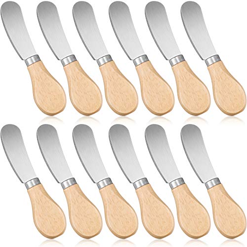 Cheese Spreader Knive with Bamboo Handle