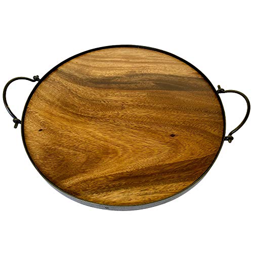 Wood Serving Platter for Kitchen, Dining