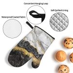 Marble Oven Mitts and Pot Holders 4pcs Sets - Image 5