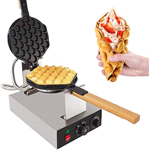 Electric Non Stick Egg waffle machine 360 Rotated