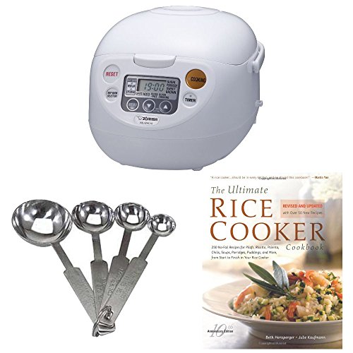Micom Rice Cooker and Warmer Includes Measuring Spoons and Cookbook