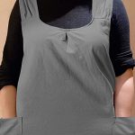 Japanese Style Apron for Women with Pockets - Image 8