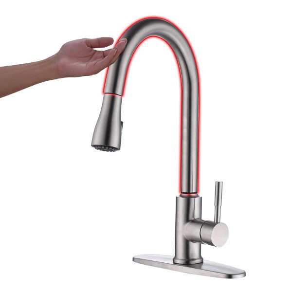 Touch On Kitchen Faucet Automatic Motion Sensor