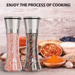 Tomeem Tall Salt and Pepper Grinder Set - Image 6