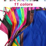 Color Bib Apron Adult Women Unisex for Waist - Image 4