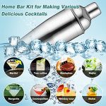 Cocktails with the 17pcs Cocktail Shaker Set – Professional Stainless Steel Bartender Equipment with Stand, Ideal Bar Gift Set for Mixing Expertise - Image 4