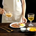 Classic Glass Gravy Boat with Handle 10 oz. - Image 3