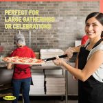 12-Inch Non-Stick Pizza Peel - A Sturdy Steel Paddle for Crispy Perfection - Image 7
