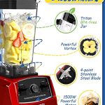 1500 Watt Commercial Blenders for Kitchen - Image 3