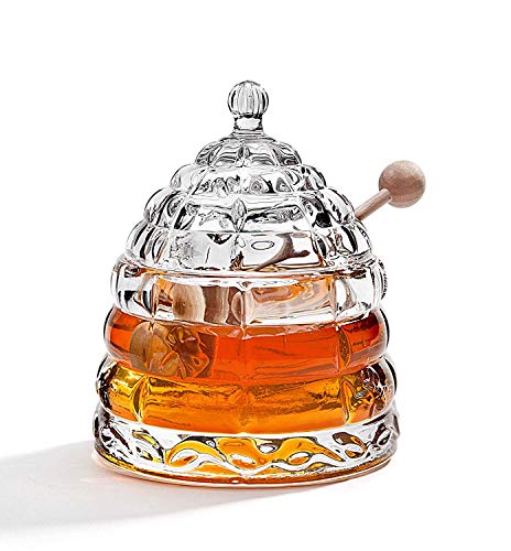 Studio Silversmith Crystal Honey Jar