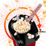 GOFFUGT 1200W Hot Air Popcorn Popper Maker - Image 2