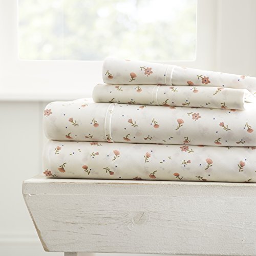 Linen Market 4 Piece Sheet Set Patterned