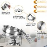 Packed Full Size Stainless Steel Chafing Dish Buffet Set - Image 4
