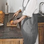 Japanese Style Apron for Women with Pockets - Image 4