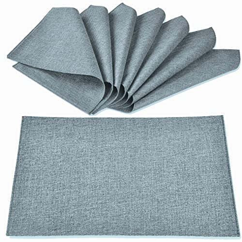 Linen Type Fabric Placemats Machine Washable