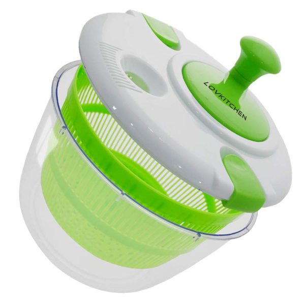 LOVKITCHEN Cooking Grips Salad Spinner
