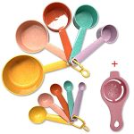 Plastic Measuring Cups and Spoons Set
