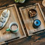 Decorative Ottoman Serving Tray Wooden Rustic - Image 3