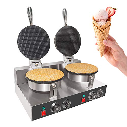 Ice Cream Waffle Cone Iron , Stainless Steel
