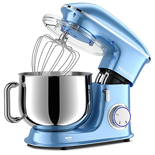 660W Tilt-Head 6+0+P-Speed Kitchen Dough Mixer