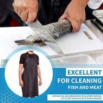 Waterproof Rubber Vinyl Apron Black - Image 4