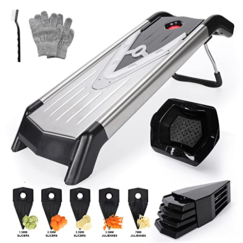 Yamxot Adjustable Mandoline Slicer for Kitchen professional