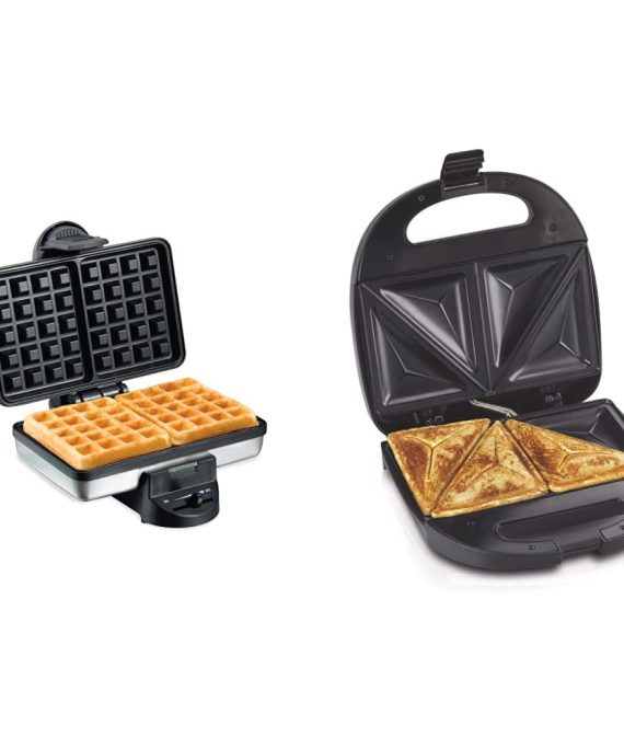 Hamilton Beach 2-Slice Non-Stick Belgian Waffle Maker