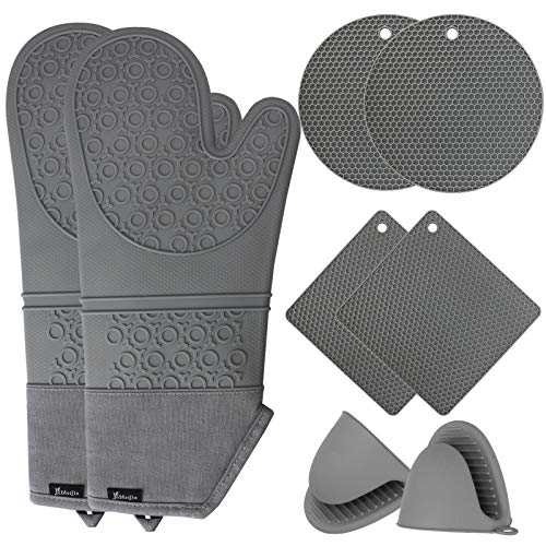 Jumeijia Oven Mitts and Hot Pads Sets